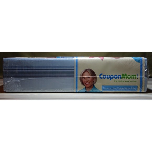 Coupon Mom!  Coupon Binder and EXTRAS Holds 300 Coupons Set NIP - Blue Stripe - Picture 4 of 9